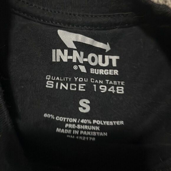 In N Out Burger Las Vegas - Black T Shirt - S - Picture 4 of 4